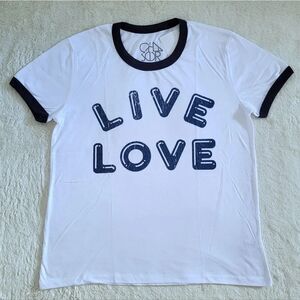 Chaser "LIVE LOVE"❤️ Graphic Tee👕 - NWT